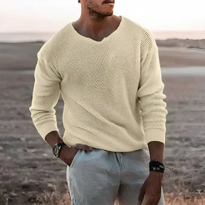 Herren-strickpullover, langärmlig – herren
