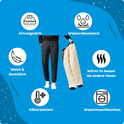 Graue Thermo-Hose - Nordic Fit