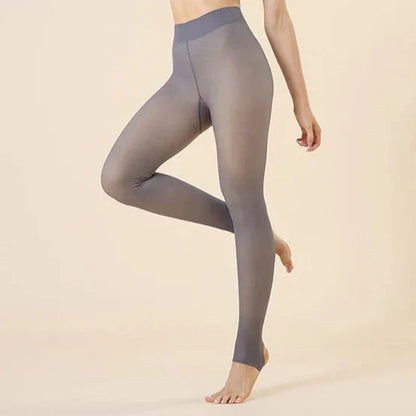 Schwarze Elegante Warme Strumpfhose für Damen – Clara