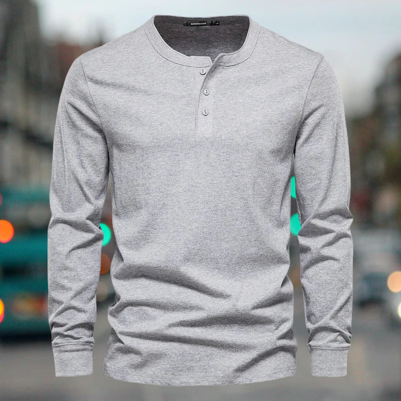 Felix langarmshirt – herren