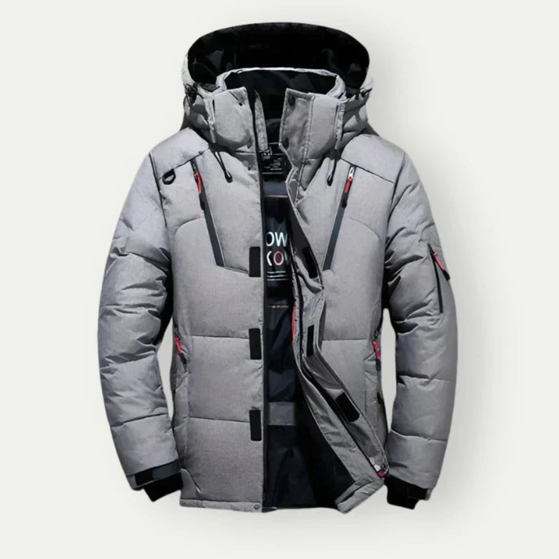 Jakob – warme steppjacke mit kapuze