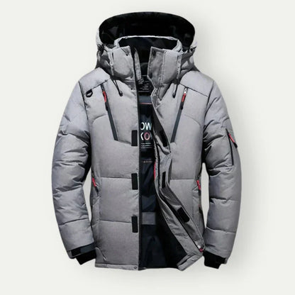 Jakob – warme steppjacke mit kapuze