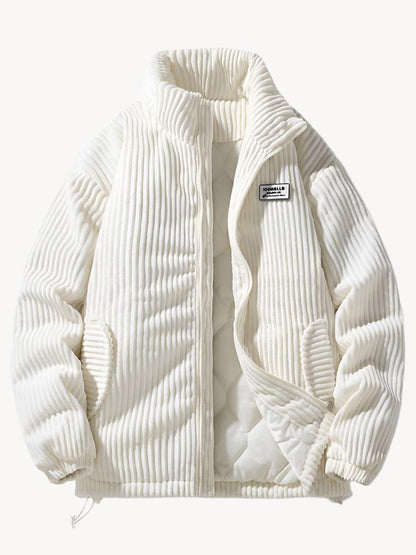 Kordjacke Grau für Herren - Elias