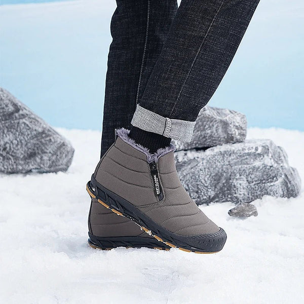 Frostpeak – wasserdichte winterstiefel mit warmem futter