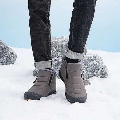 Frostpeak – wasserdichte winterstiefel mit warmem futter
