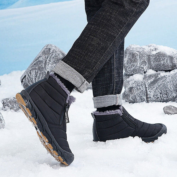 Frostpeak – wasserdichte winterstiefel mit warmem futter
