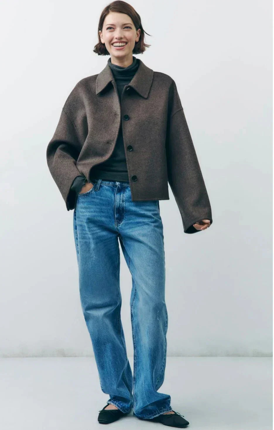 Kharla oversize-wintermantel – damen