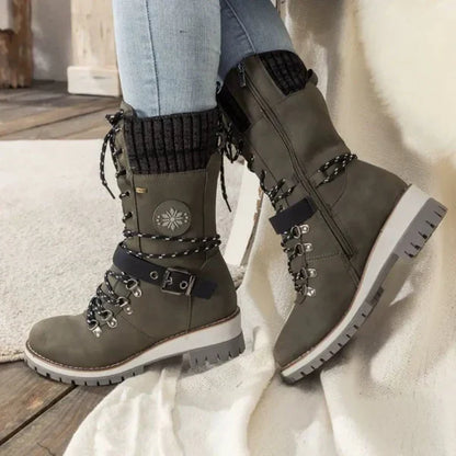 Regina – wasserdichte winterstiefel mit komfort und sicherem grip