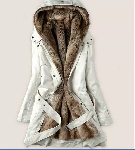 Wintermantel Schwarz – Elise