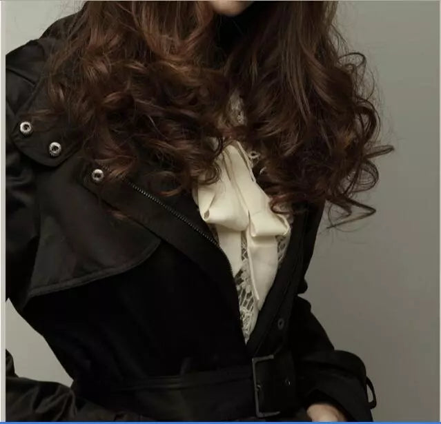 Wintermantel Schwarz – Elise