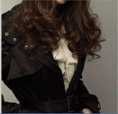 Wintermantel Schwarz – Elise