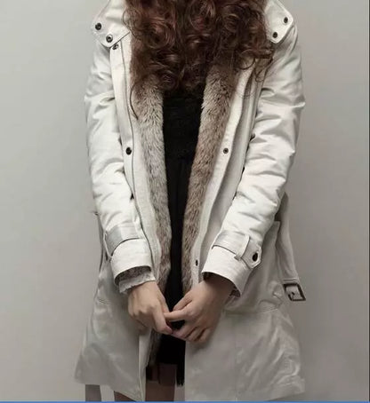 Wintermantel Schwarz – Elise