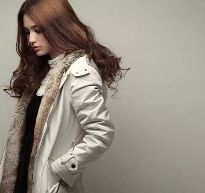 Wintermantel Schwarz – Elise