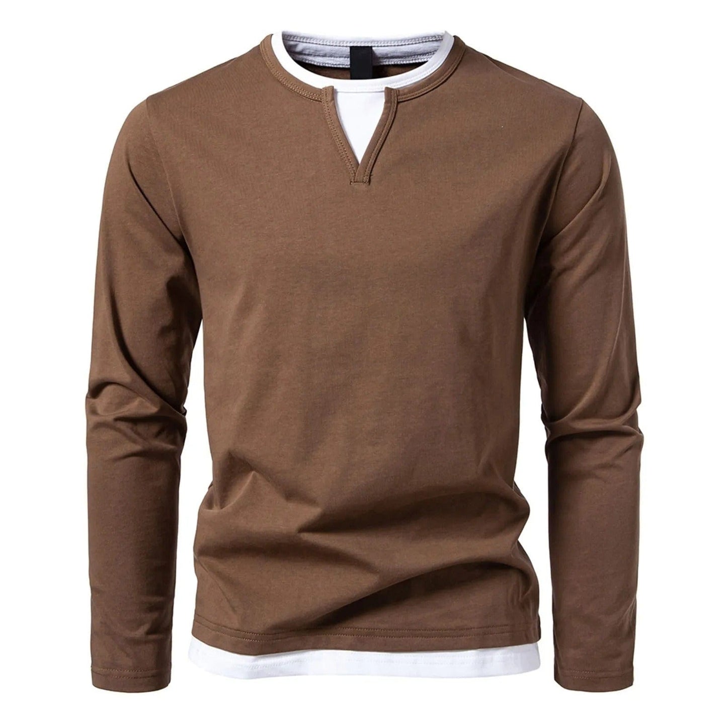 Langarm Pullover Grau - Julian