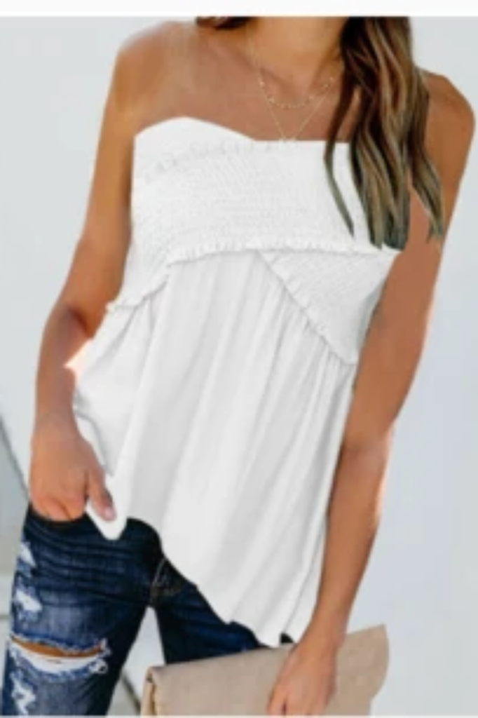 Damen ärmellose Bluse