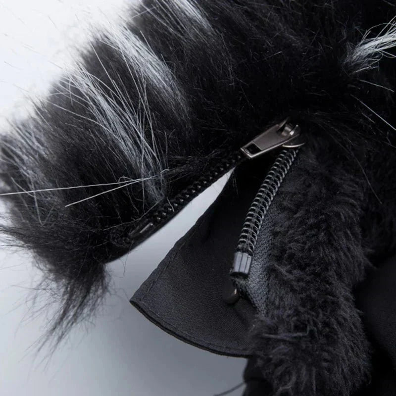 Wolfgang – warmer steppmantel mit kapuze, wind- & wasserabweisend