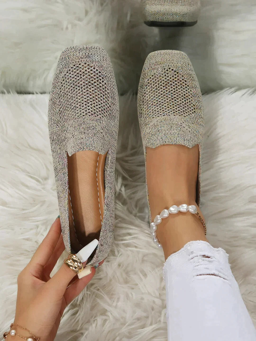 Atmungsaktive Mesh-Loafers - Stil trifft Komfort