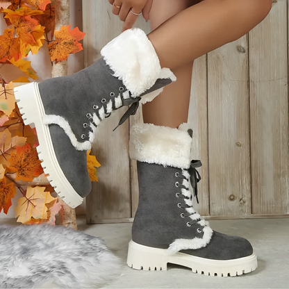 CozyFrost Damen-Winterstiefel