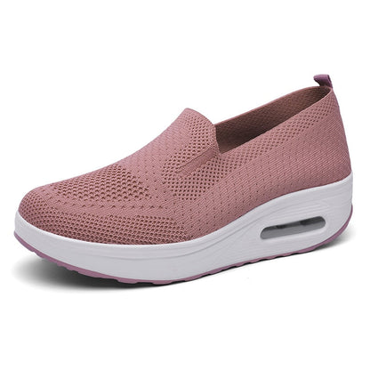 Leichtfüßige Eleganz: Slip-On-Atmungsaktive Sneaker