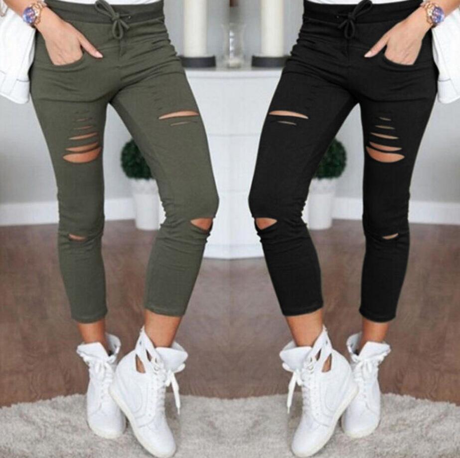 Trendy Ripped Joggers – Komfort trifft Style