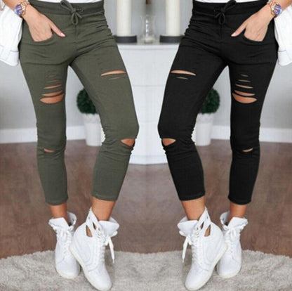 Trendy Ripped Joggers – Komfort trifft Style