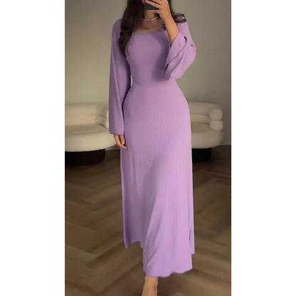 Maxi-Strickkleid – Eleganz & Bequemlichkeit