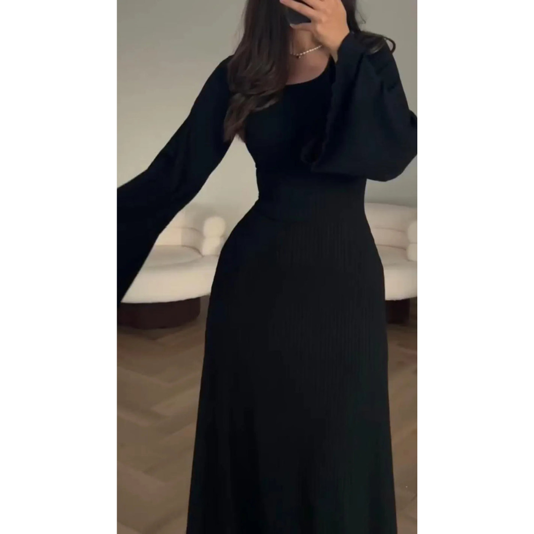 Maxi-Strickkleid – Eleganz & Bequemlichkeit