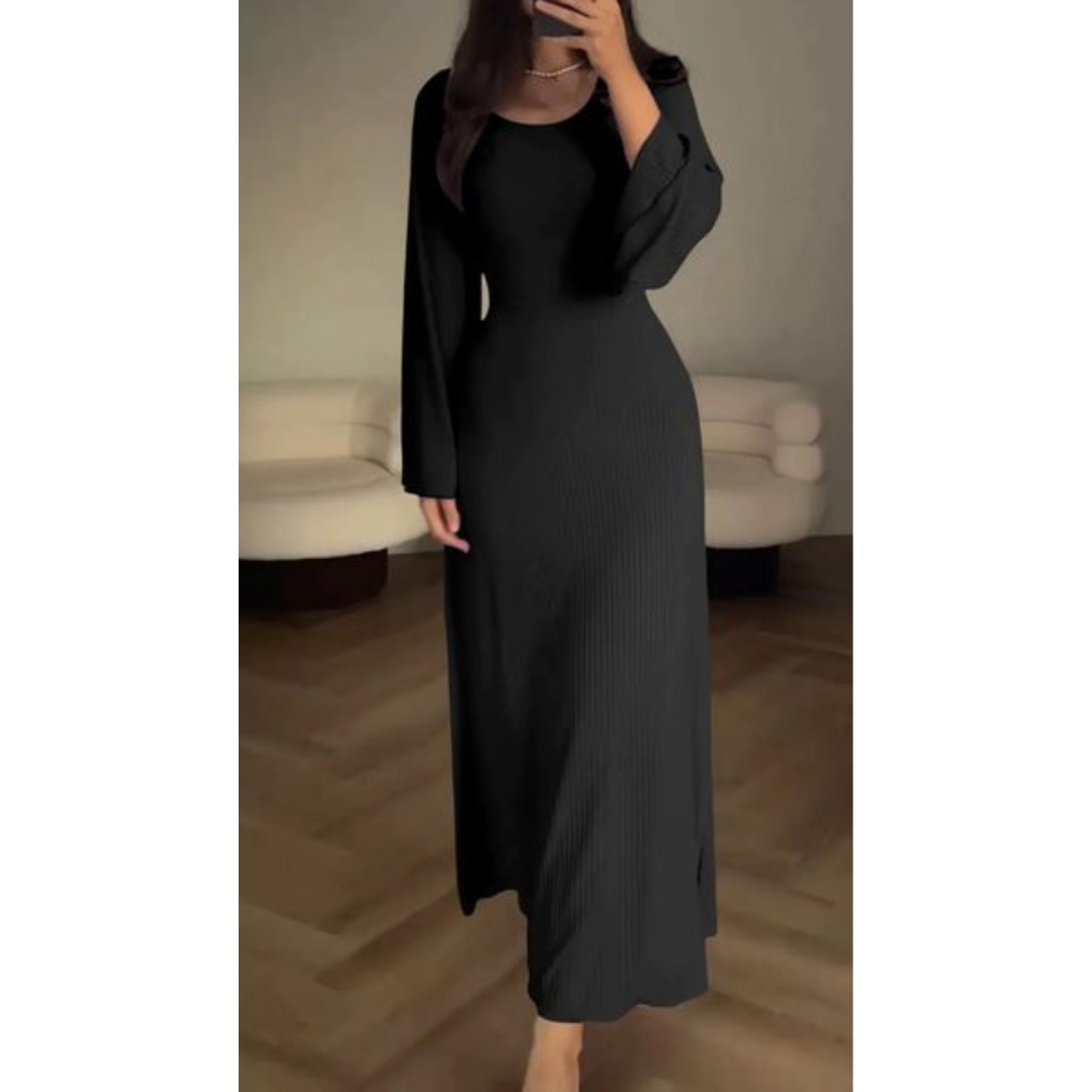 Maxi-Strickkleid – Eleganz & Bequemlichkeit