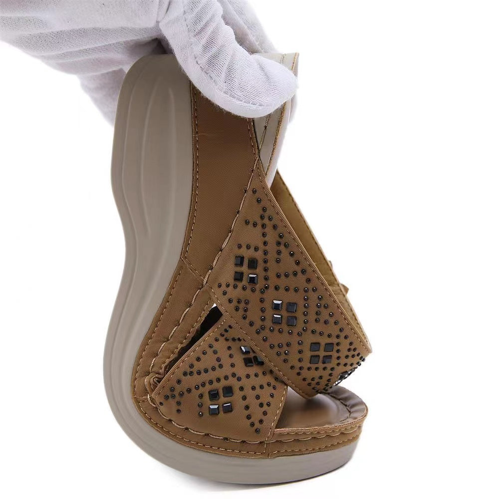 Atmungsaktive Blumen-Sandalen | Leicht & Bequem