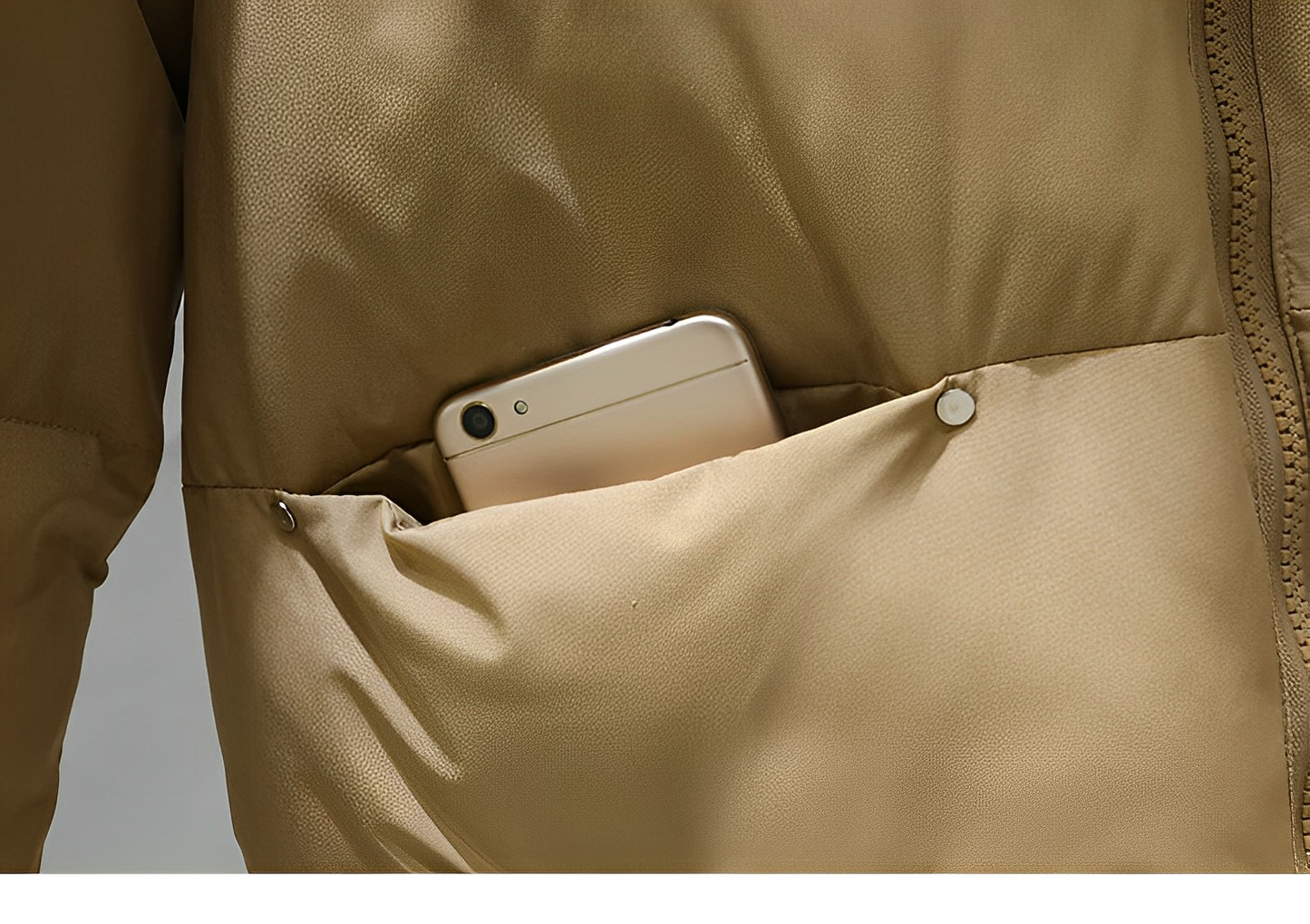 Elegance Puffer Mantel