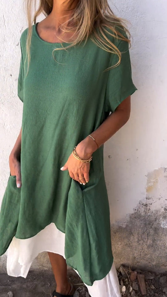 Lässiges Sommerkleid - Fließend & Atmungsaktiv