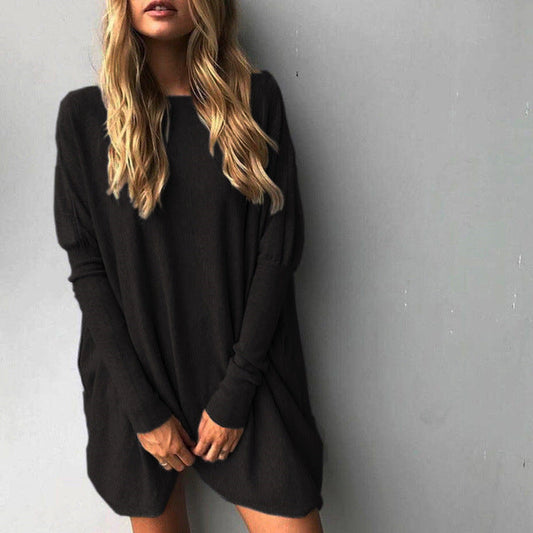 Chic Legeres Sweatkleid – Weich & Entspannt