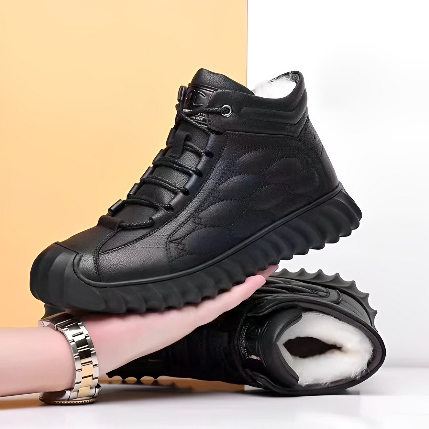 Gemütliche Herren Winter-Sneaker mit Fleecefutter von CozyStride