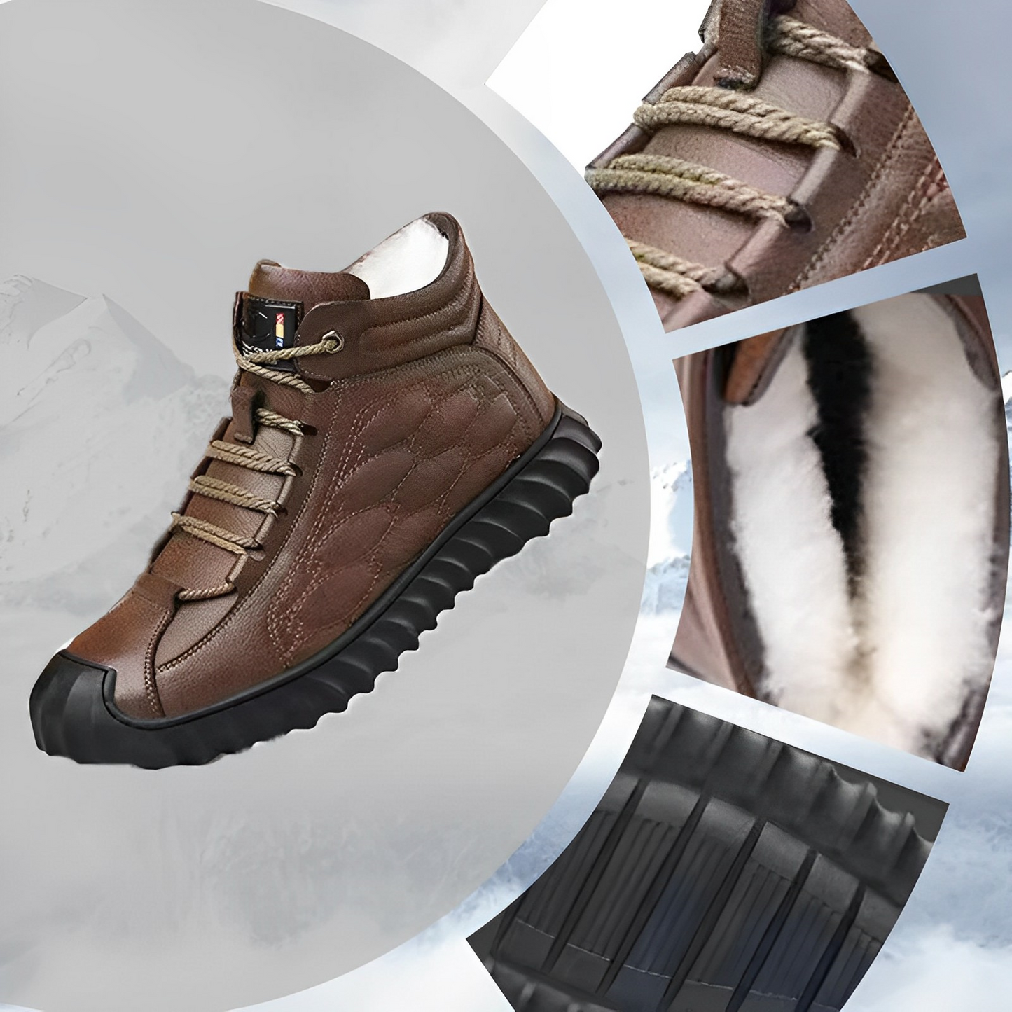 Gemütliche Herren Winter-Sneaker mit Fleecefutter von CozyStride