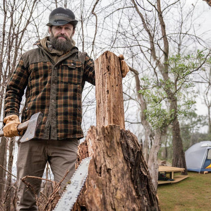 Gewebte Wärme Flanell Isolierte Jacke